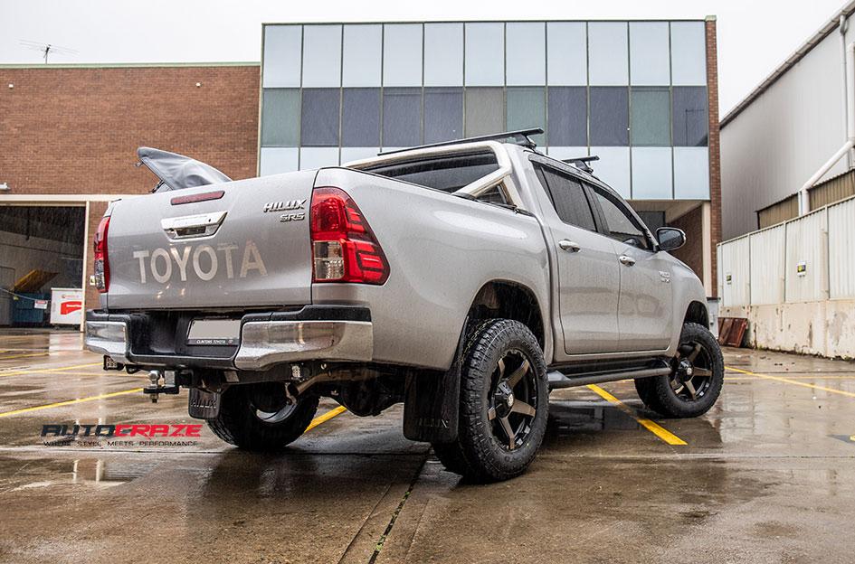 TOYOTA HILUX N80 4WD EXODUS MATTE BLACK TINTED FACE